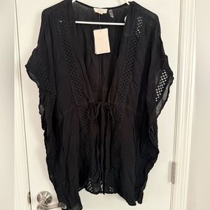 NWT Elan Black Cover Up Size XS